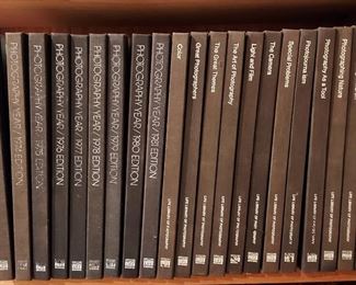 Photography books. (There is a large assortment of photography books, including tech books).