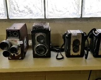 Cameras, Large Vintage Selection