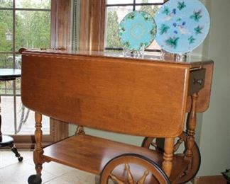 ETHAN ALLEN TEA CART