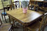 Oak Table and 4 chairs