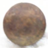 4 1/2 lb Confederate Cannon ball - real thing!