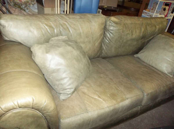 great leather sofa