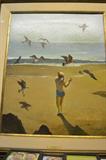 Ray Oliver original signed - The one in all the Beach Post Cards