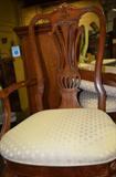6 great chairs - mahogany