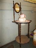 Washstand with Bowl & Pitcher
