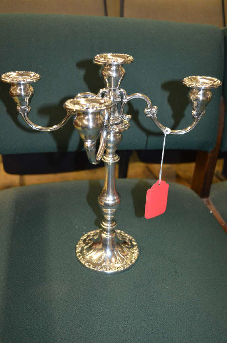 GORHAM STERLING CANDLELABRA