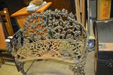 Wrought iron patio
