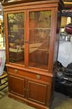 Mahogany China Cabinet