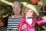 Happy Customer Nadine with Shirley Temple!