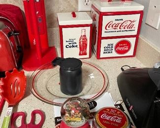Coca Cola canisters 