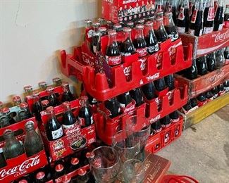 Coke crates & bottles 