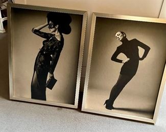 Fashion black and white prints