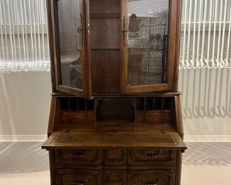 beautiful vintage secretary