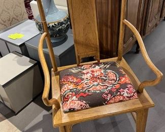 Vintage Baker Chair custom upholstery