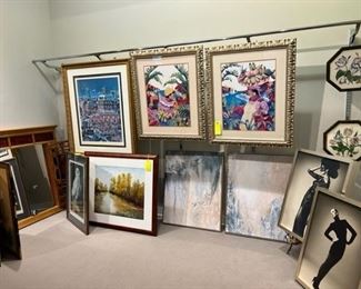 artwork, vintage and new