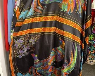 Vintage Kaftan Peacocks