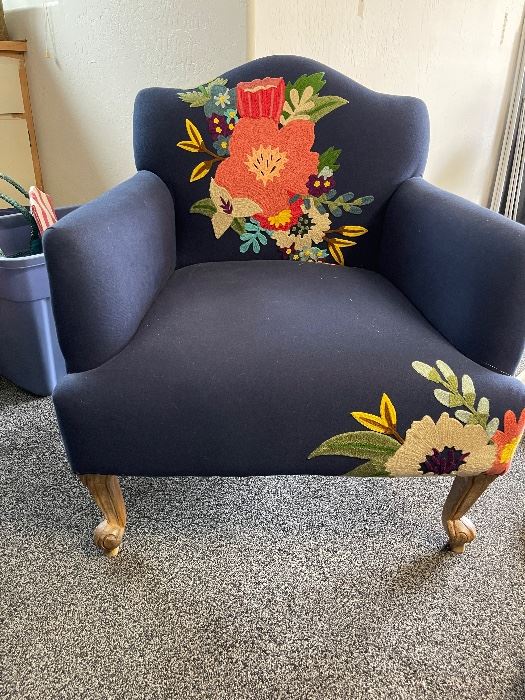 Fun Colorful woven chair