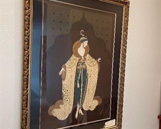 Erte Lithograph