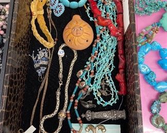 Turquoise and native American