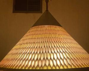Close up of light fixture