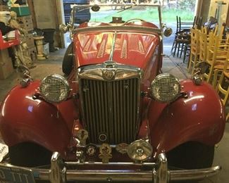 JUST ADDED! 1952 MG-TD!