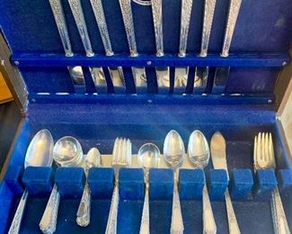 Rogers Bros. 1847 "Ancestral" Silver Plate Flatware