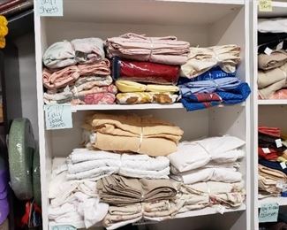 All Linens HALF PRICE 