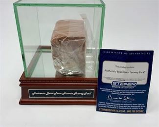 brick from fenway park