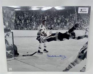 bobby orr signed photo