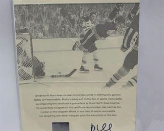 bobby orr signed photo