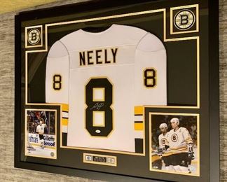 cam neely signed jersey