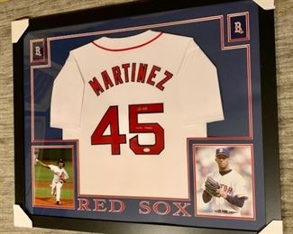 pedro martinez signed jersey