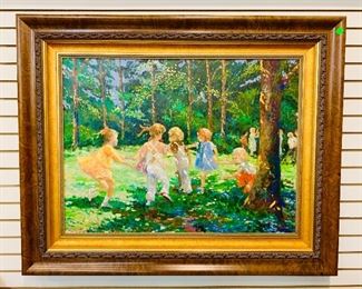 Large Francis Kalmbach Original Painting