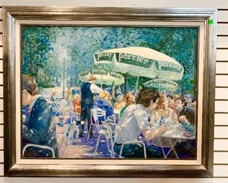 Large Francis Kalmbach Painting