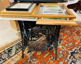 Sewing Machine Base with Marble Top