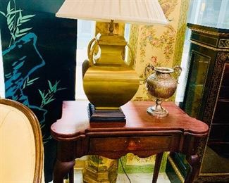 Antique English Games Table