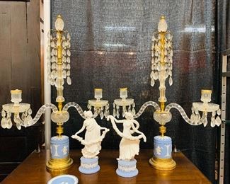 Pair Wedgwood Candelabra