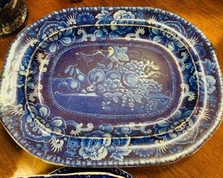 Stunning Early 19th Century Transferware Platter