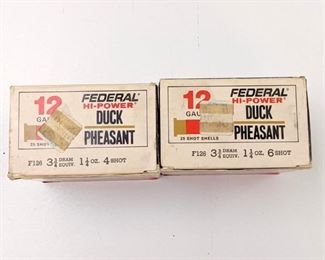 Duck Pheasant Federal Hi Power