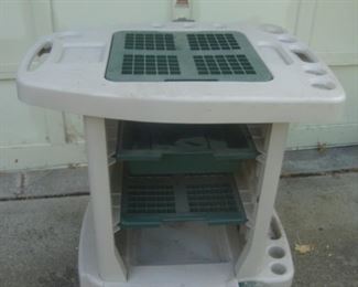New Suncast gardening cart