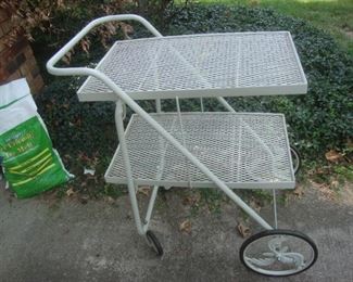 Folding steel cart