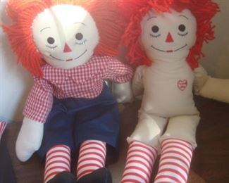 New Raggedy Andy dolls