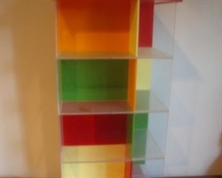 Acrylic display shelf  shaped like a house