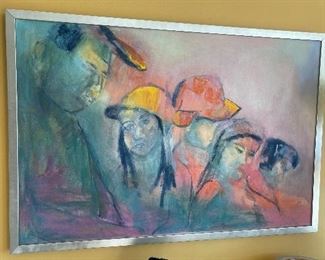5 figures painting