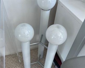 Italian modular lamps 1960 Mutual Sunset Tony Paul 