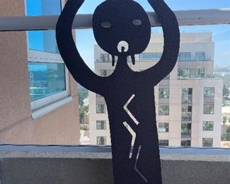 Kokopelli - standing rusty