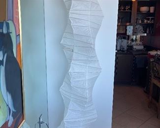 Noguchi Lamp - has a small tear - needs to be fixed - pried accordingly