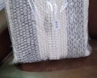 Four Hands Willow Striped pillows, 2 available