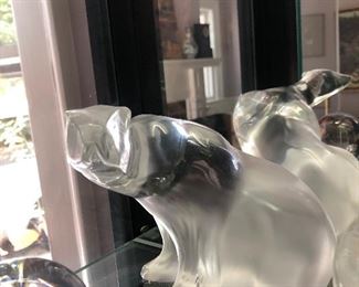 Lalique polar bear