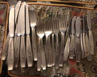 Frank Smith sterling flatware pieces